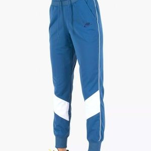 Nike Blue Sportswear Heritage Track Pants